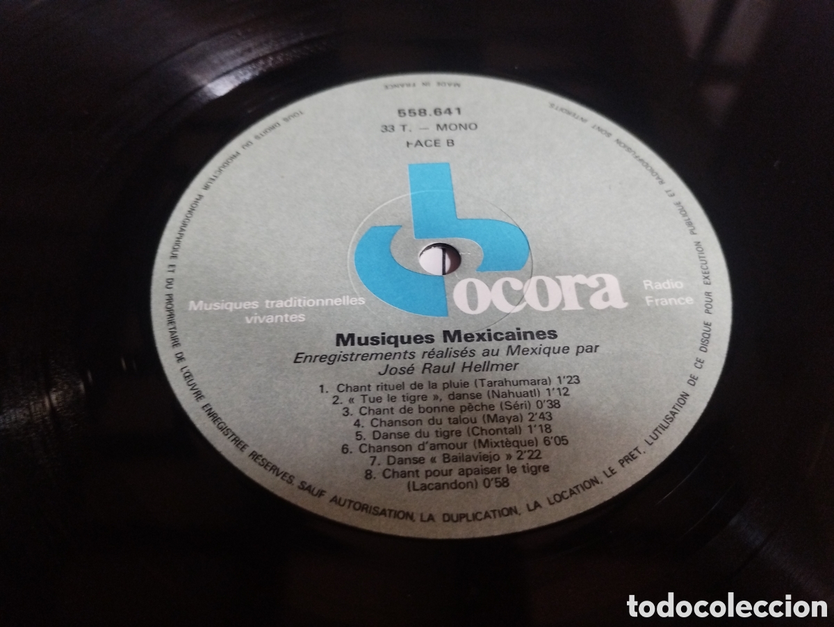 Discos de vinilo: Mexique Musiques Traditionnelles - Foto 4