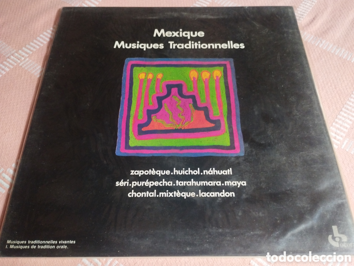 Discos de vinilo: Mexique Musiques Traditionnelles
