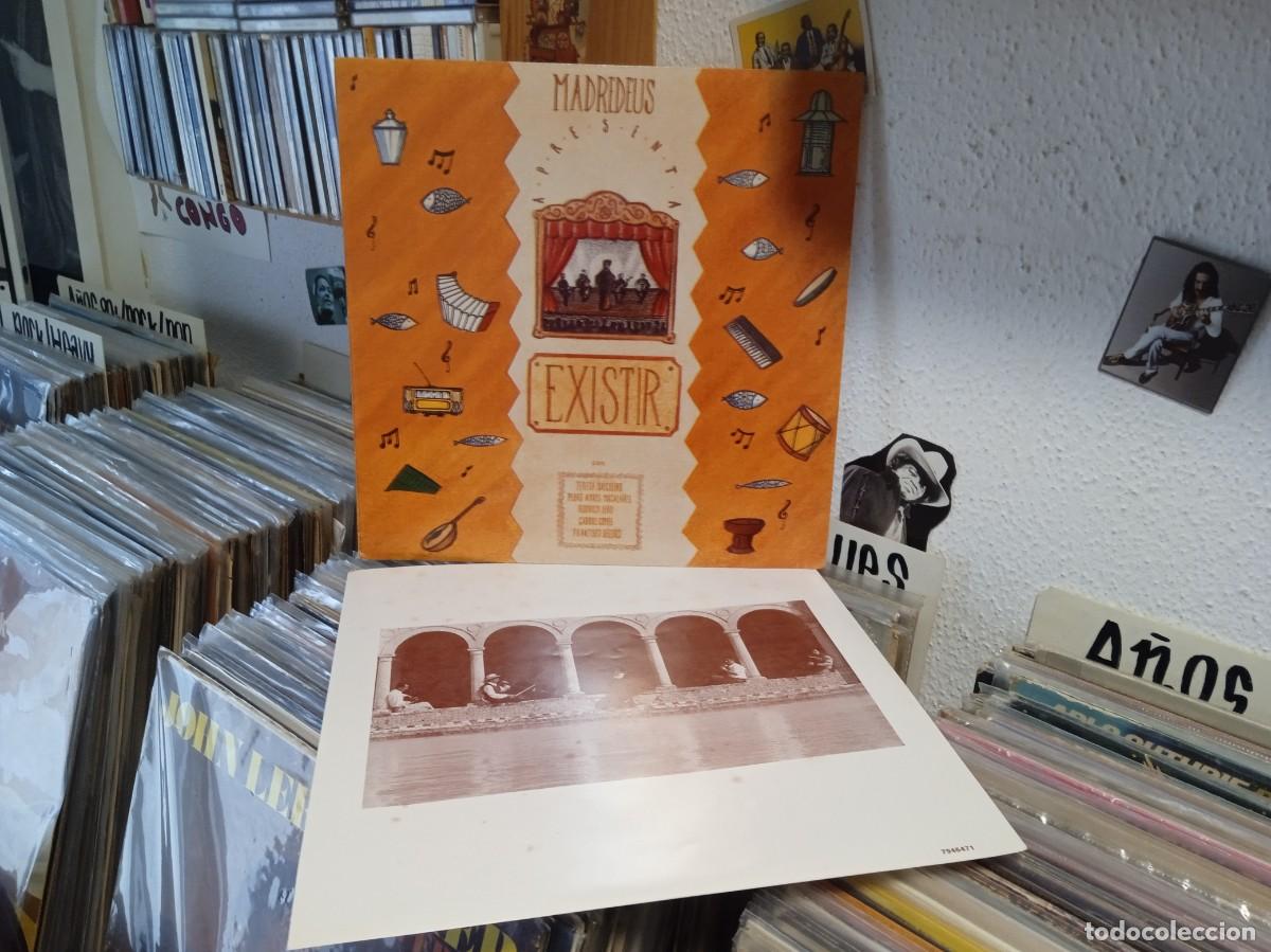 Discos de vinilo: Madredeus &ndash; Existir. Lp edici&oacute;n Portugal 1990.sello emi