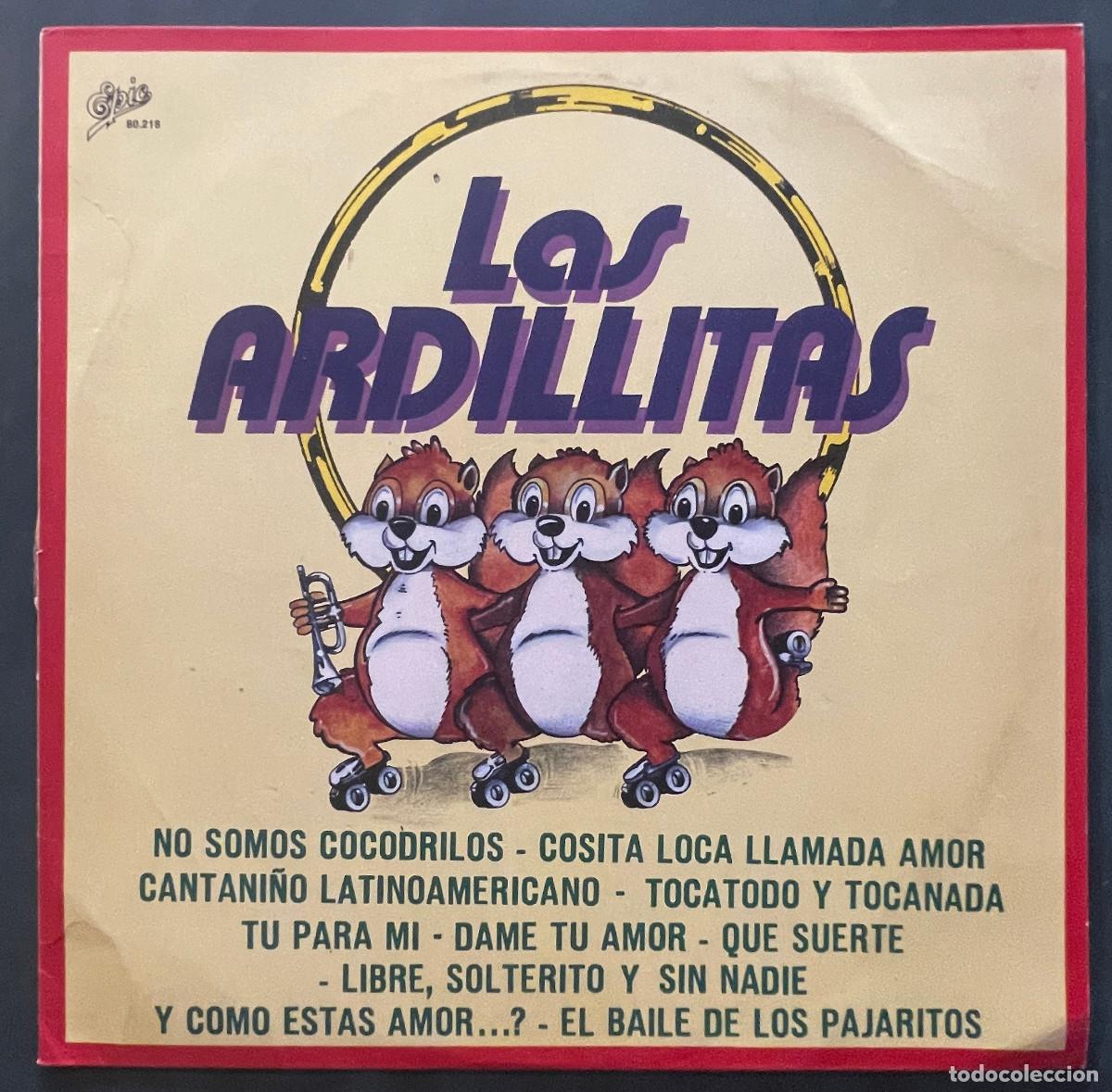 Discos de vinilo: LAS ARDILLITAS / LAS ARDILLITAS/ LP EPIC 1982 / ARGENTINA