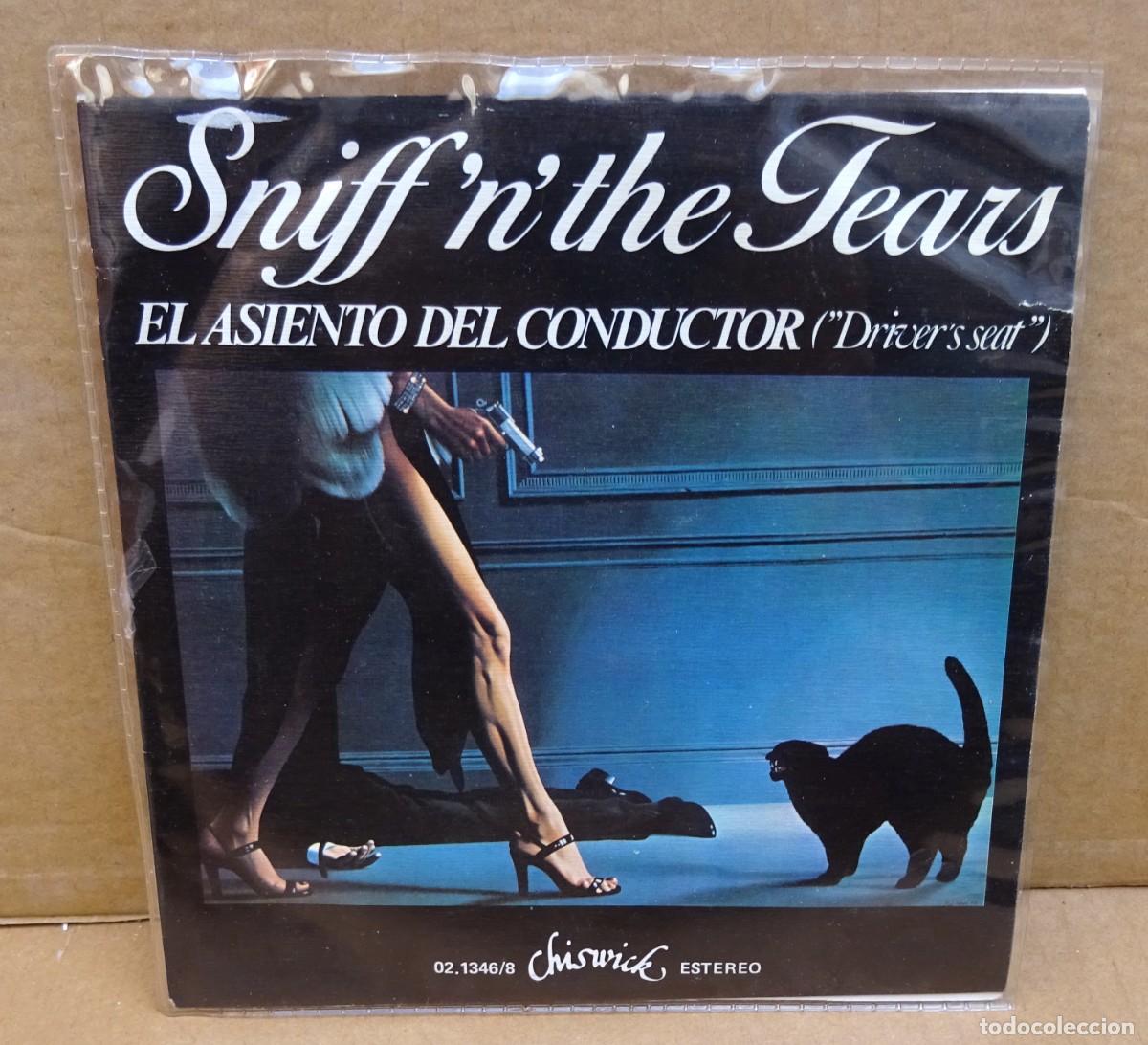 Vinyl records: SNIFF &acute;N&acute;THE TEARS. EL ASIENTO DEL CONDUCTOR SINGLE Madrid 1978