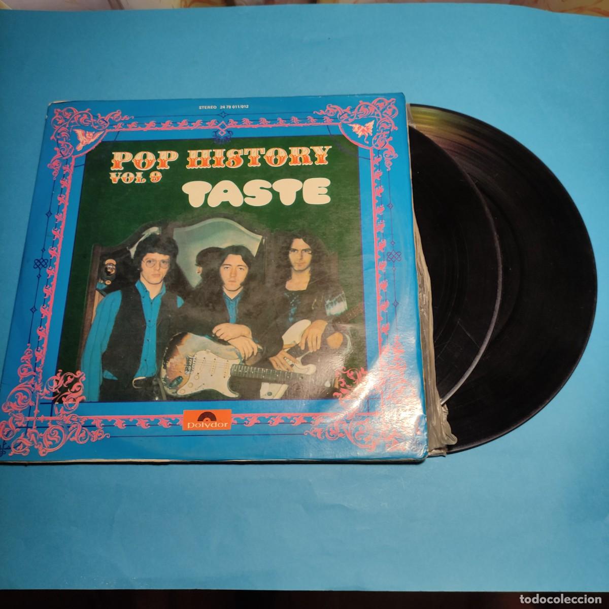 Discos de vinilo: Taste - Pop History Vol 9 ** LP DOBLE ** POLYDOR