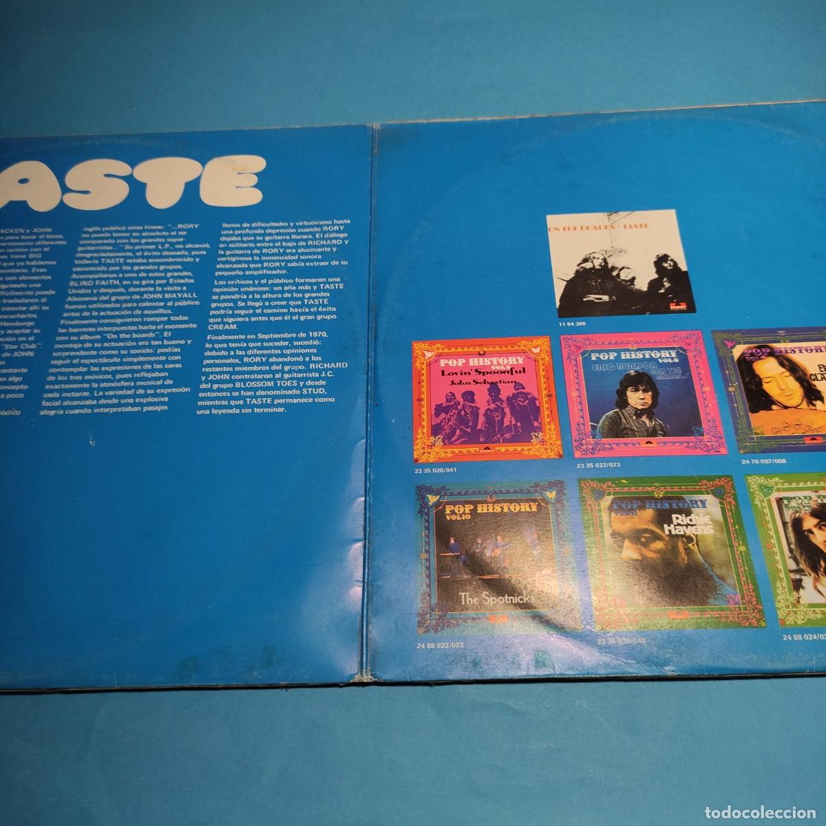Discos de vinilo: Taste - Pop History Vol 9 ** LP DOBLE ** POLYDOR - Foto 3
