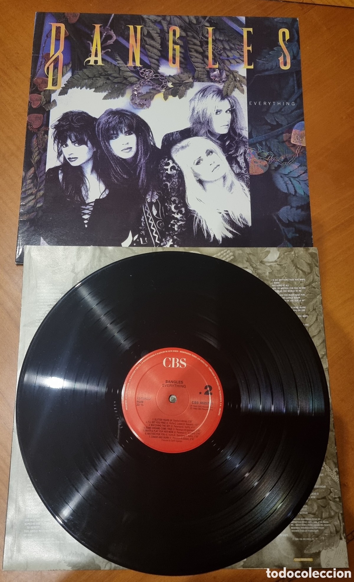 Discos de vinilo: Disco Bangles original buen estado ved foto