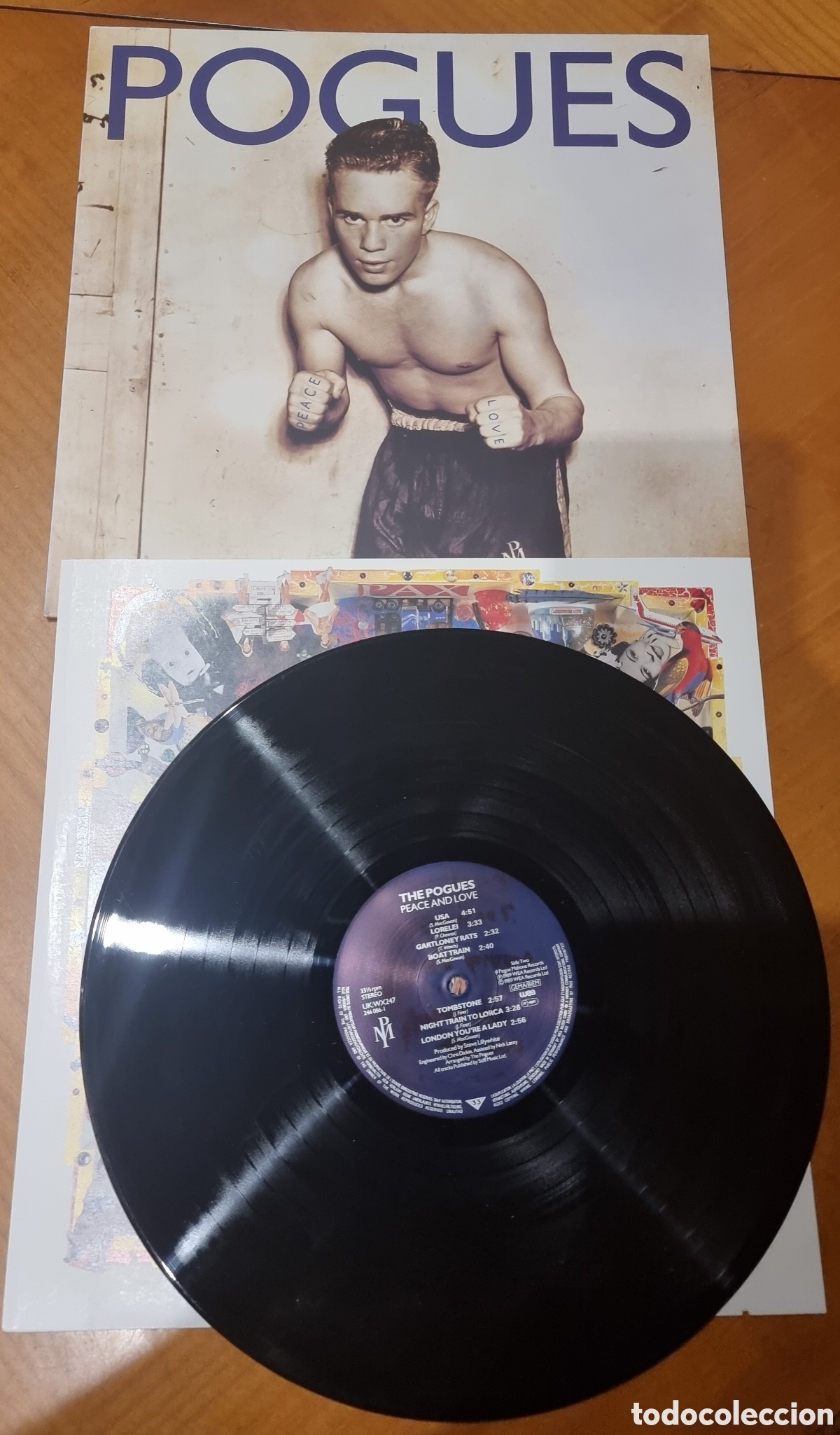 Discos de vinilo: Disco Pogues original buen estado ved foto