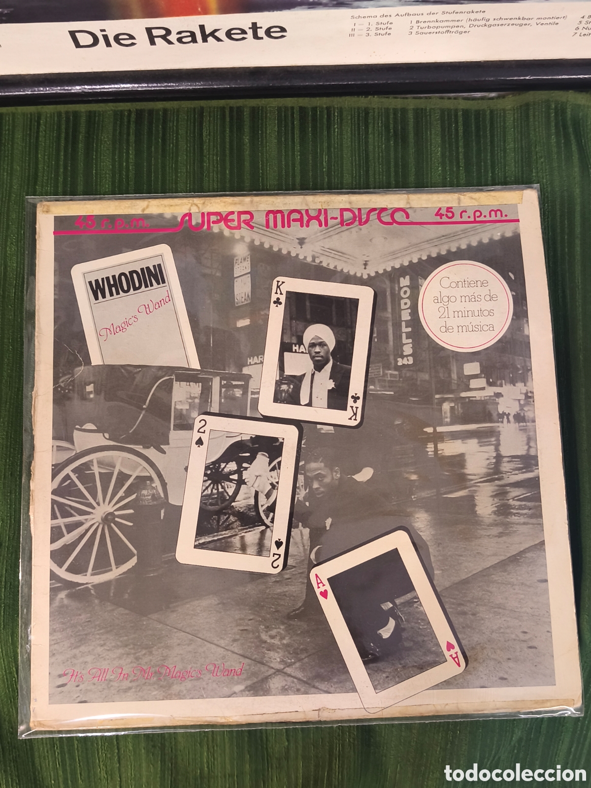 Discos de vinilo: WHODINI Magic's wand 12&rdquo; MAXI SINGLE VINILO DEL A&Ntilde;O 1983 THOMAS DOLBY CONTIENE 3 TEMAS