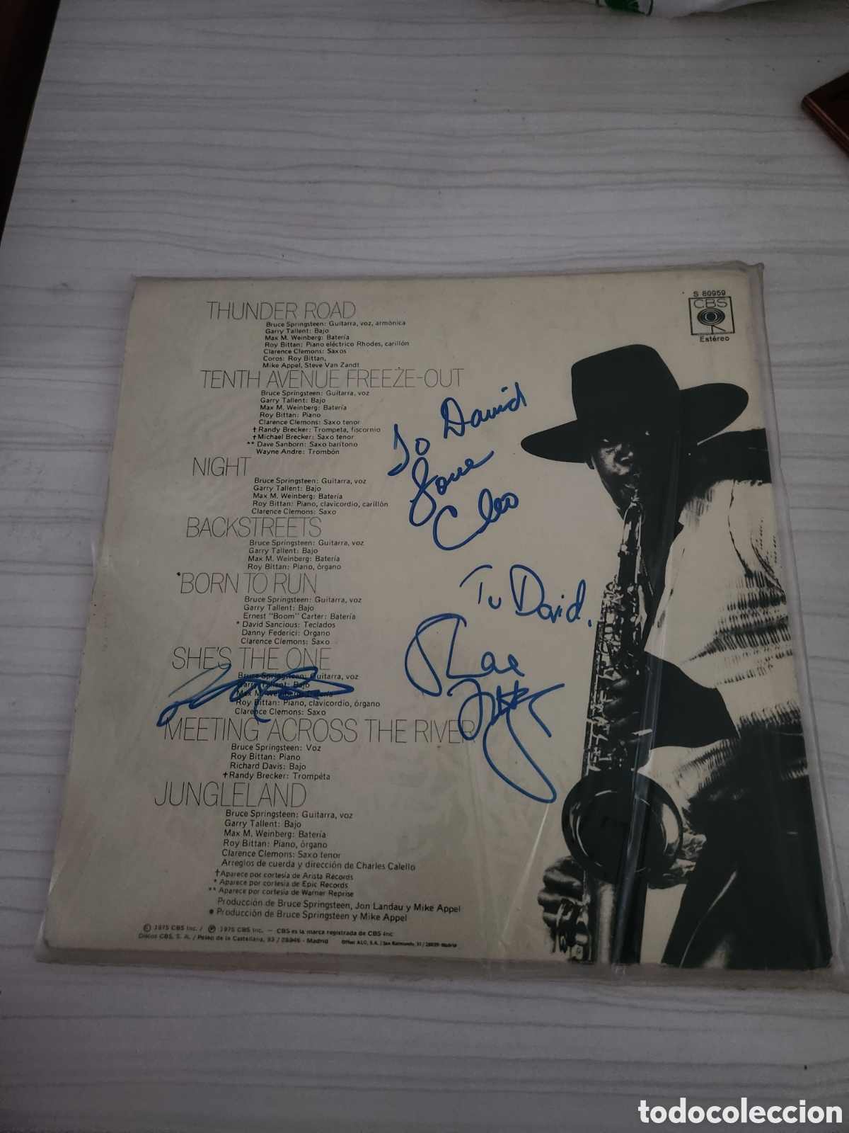 Discos de vinilo: DISKO BORNTO RUN BRUCE SPINGSTEEN