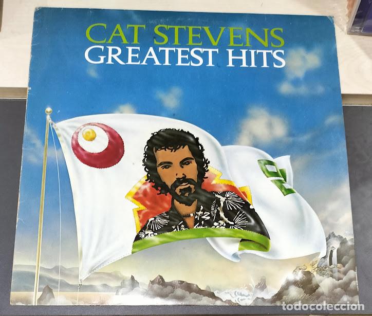 Discos de vinilo: Cat Stevens - Greatest Hits - LP Orlador ref. 55103. Ed. espa&ntilde;ola 1976.