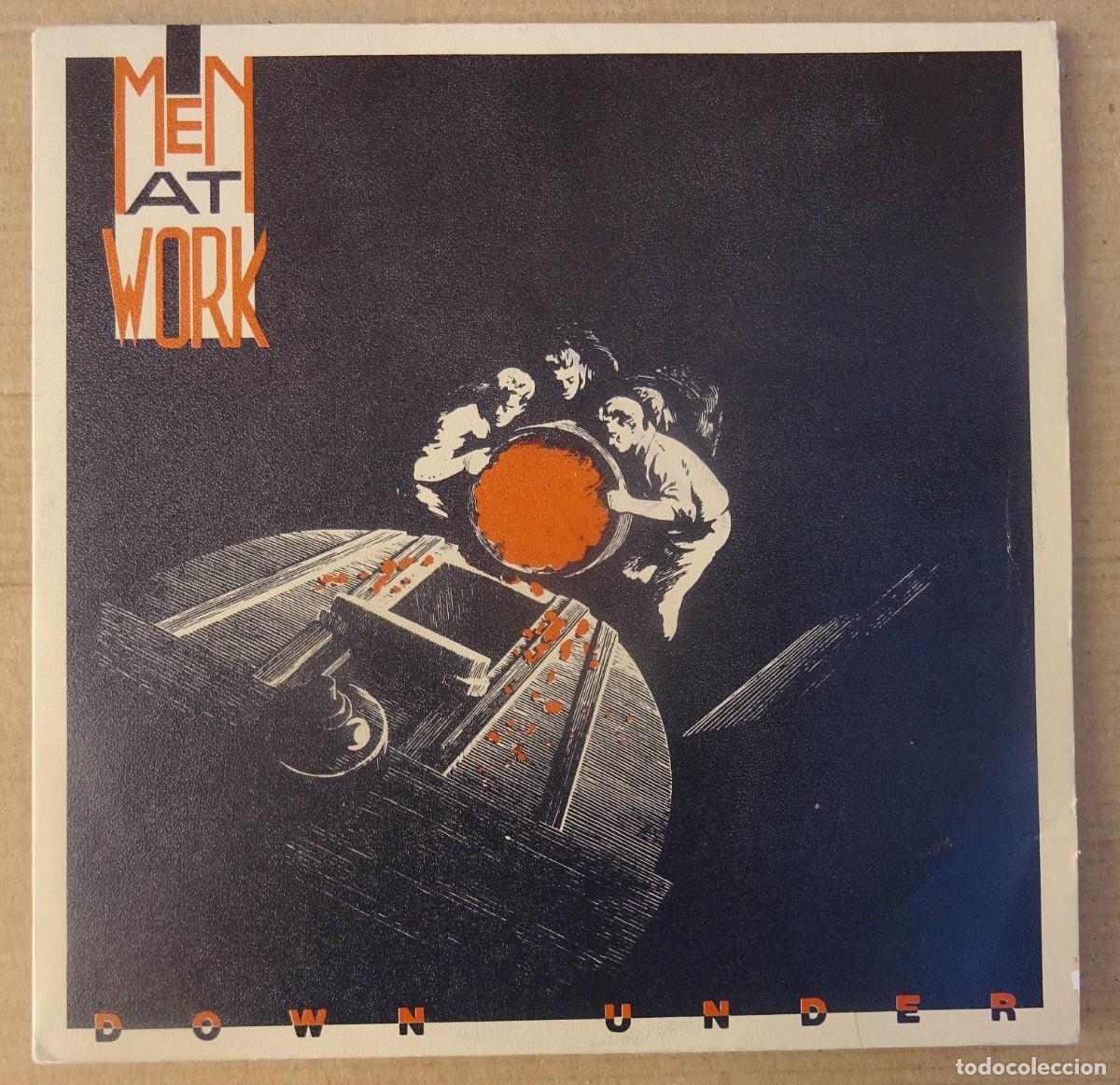 Discos de vinilo: MEN AT WORK DOWN UNDER SINGLE CBS Madrid 1982