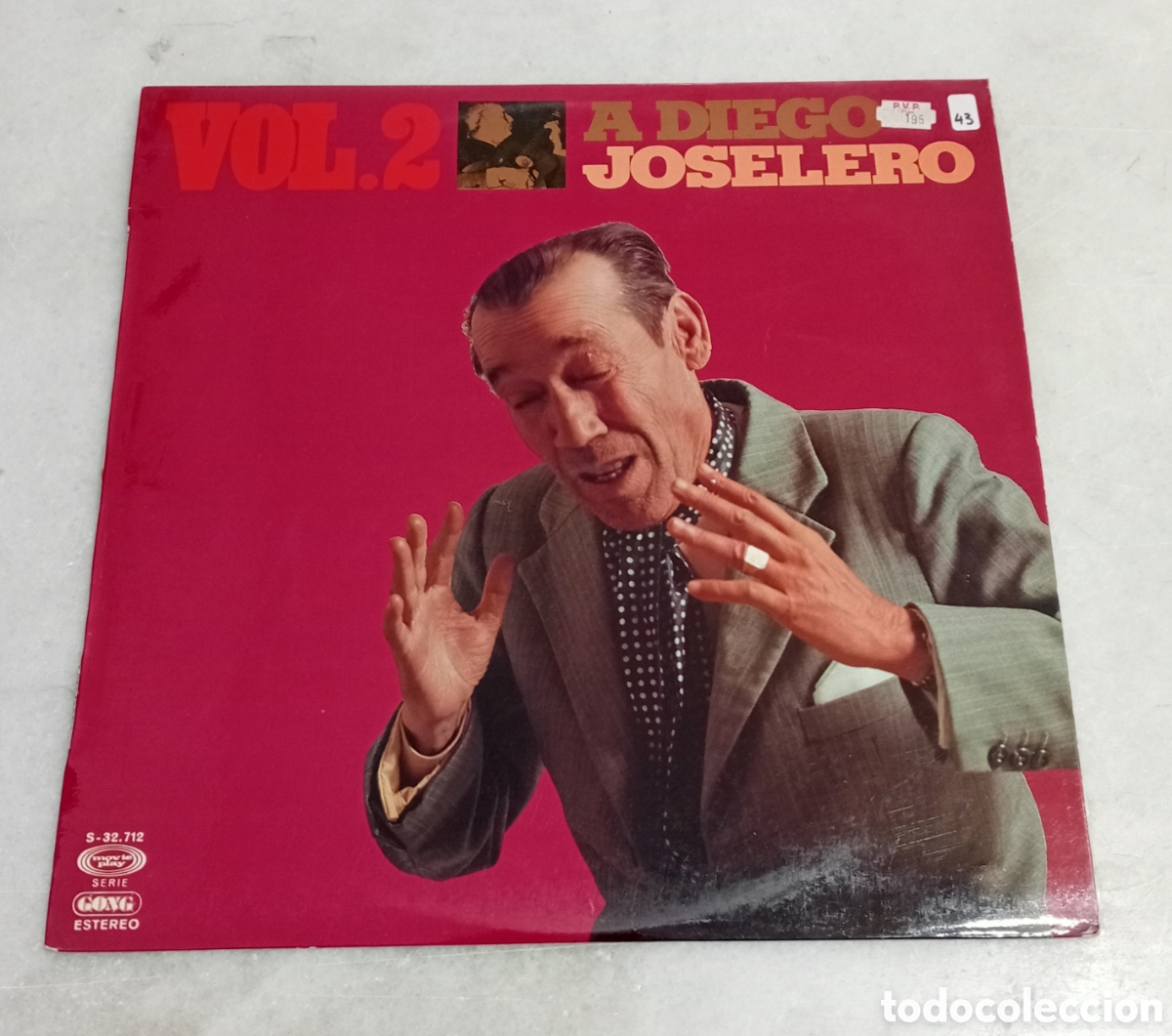 Discos de vinilo: LP VINILO Joselero (A Diego).