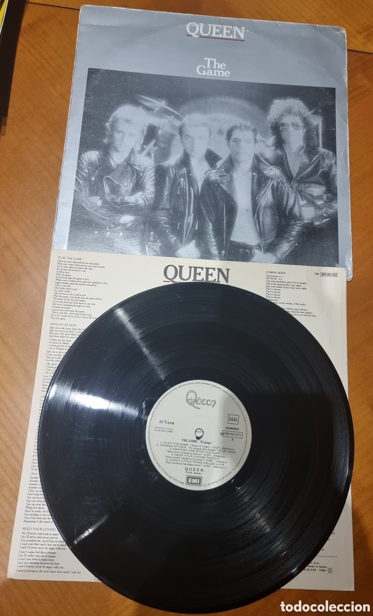 Discos de vinilo: Disco Queen original buen estado ved foto