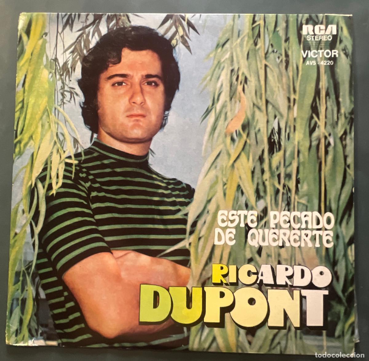 Discos de vinilo: RICARDO DUPONT / ESTE PECADO DE QUERERTE / LP RCA 1974 / ARGENTINA