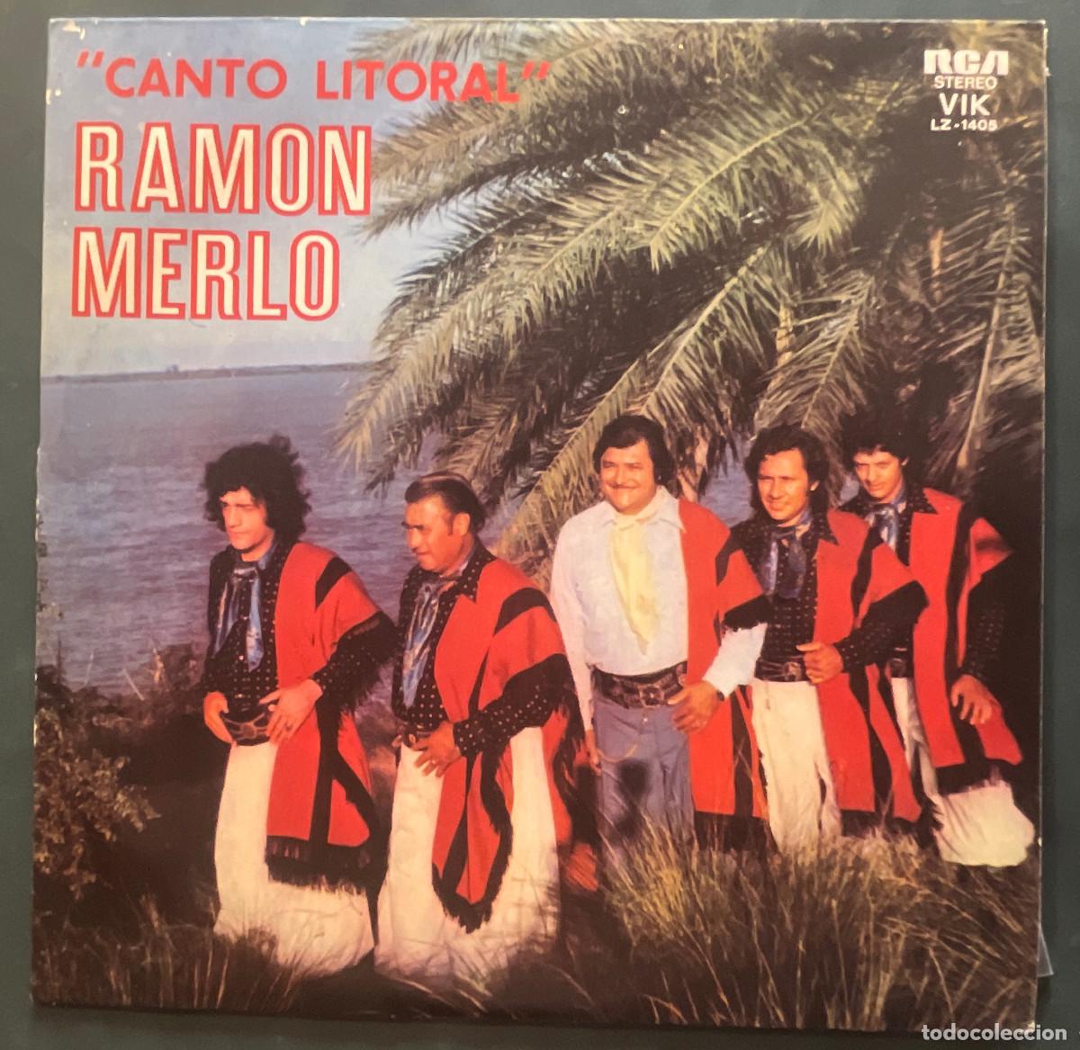 Discos de vinil: RAMON MERLO / CANTO LITORAL / LP RCA 1977 / ARGENTINA