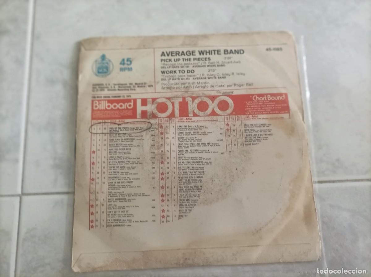 Discos de vinilo: Average white band single - Foto 2