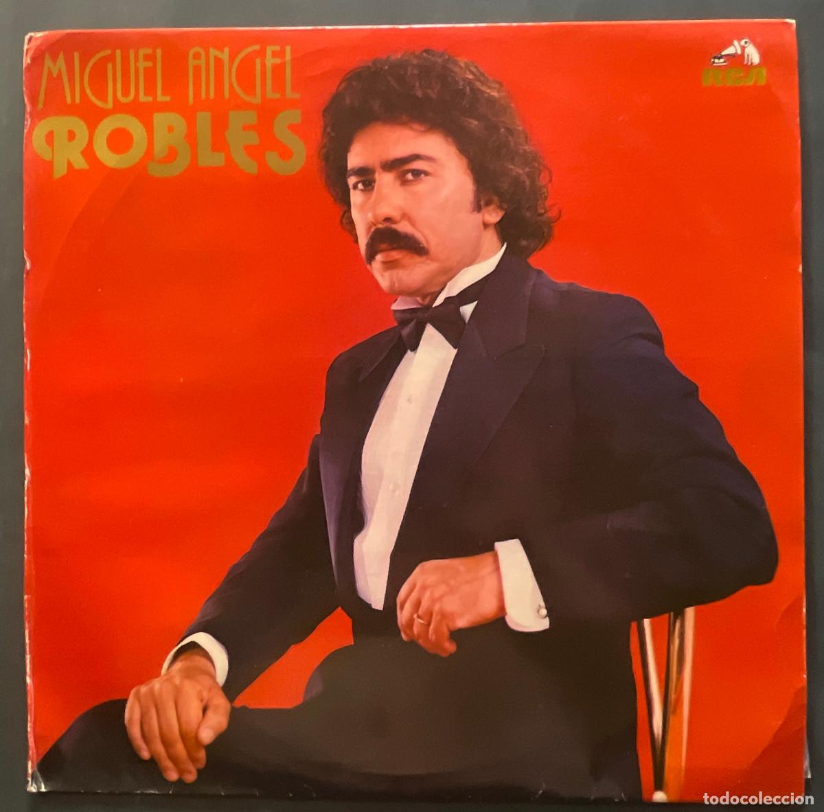 Vinyl records: MIGUEL ANGEL ROBLES / MIGUEL ANGEL ROBLES / LP RCA 1983 / ARGENTINA