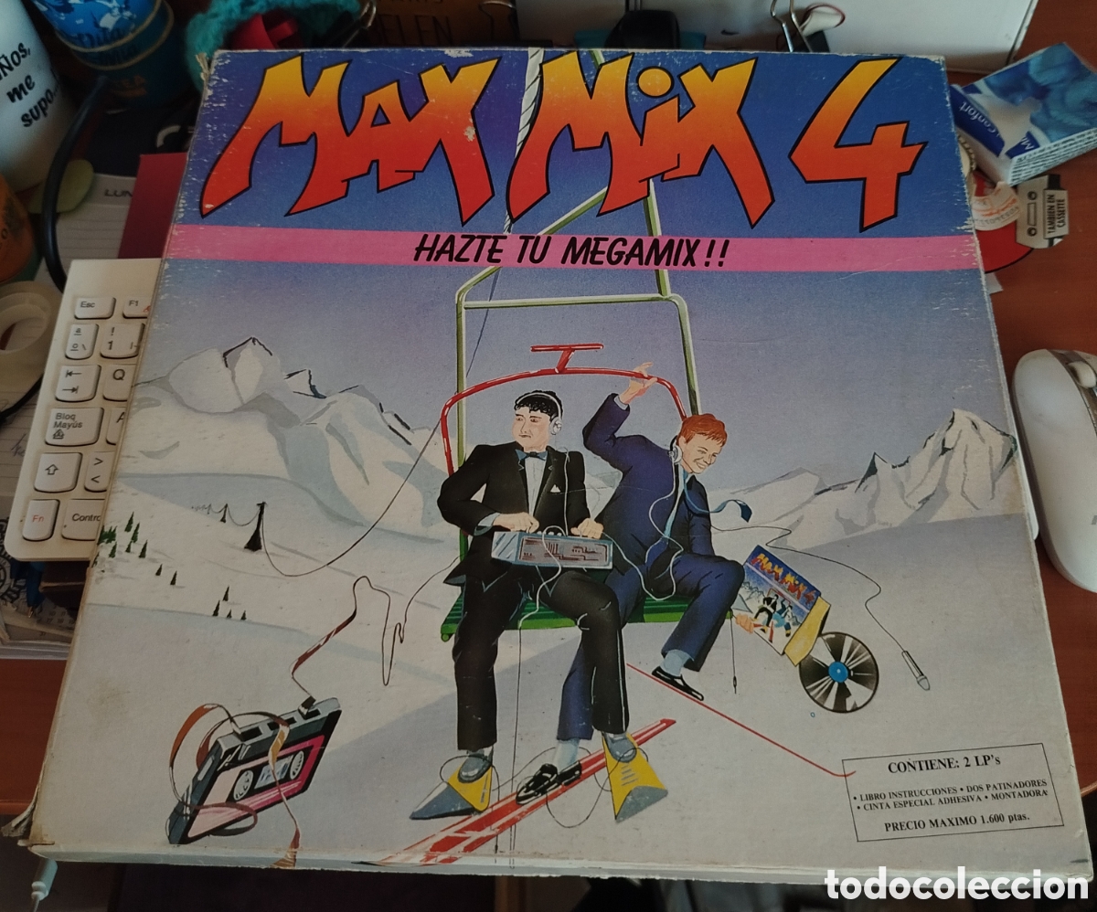 Discos de vinilo: Max Mix 4. Doble disco
