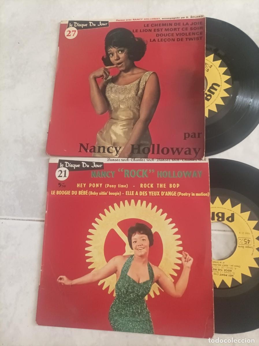 Discos de vinilo: Nancy Holloway eps rock and roll