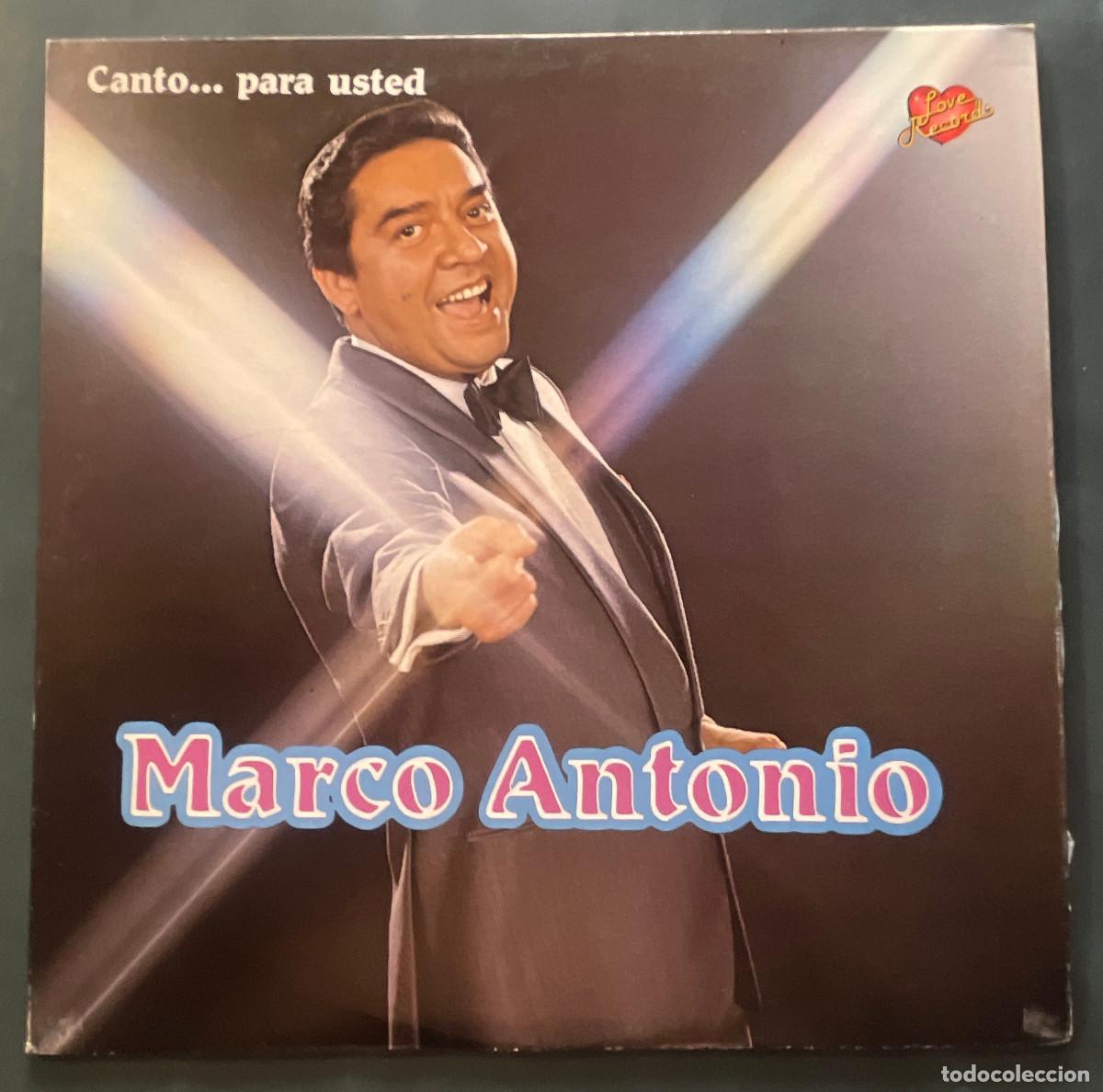 Vinyl-Schallplatten: MARCO ANTONIO MU&Ntilde;IZ / CANTO PARA USTED / LP LOVE RECORDS 1983 / VENEZUELA