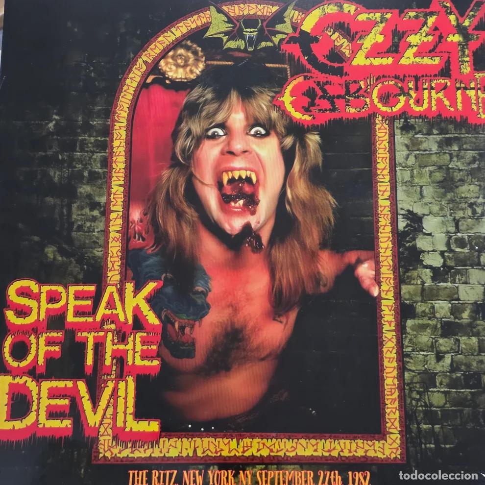 Discos de vinilo: OZZY OSBOURNE - Speak Of The Devil - Double Red Vinyl - 2 LP