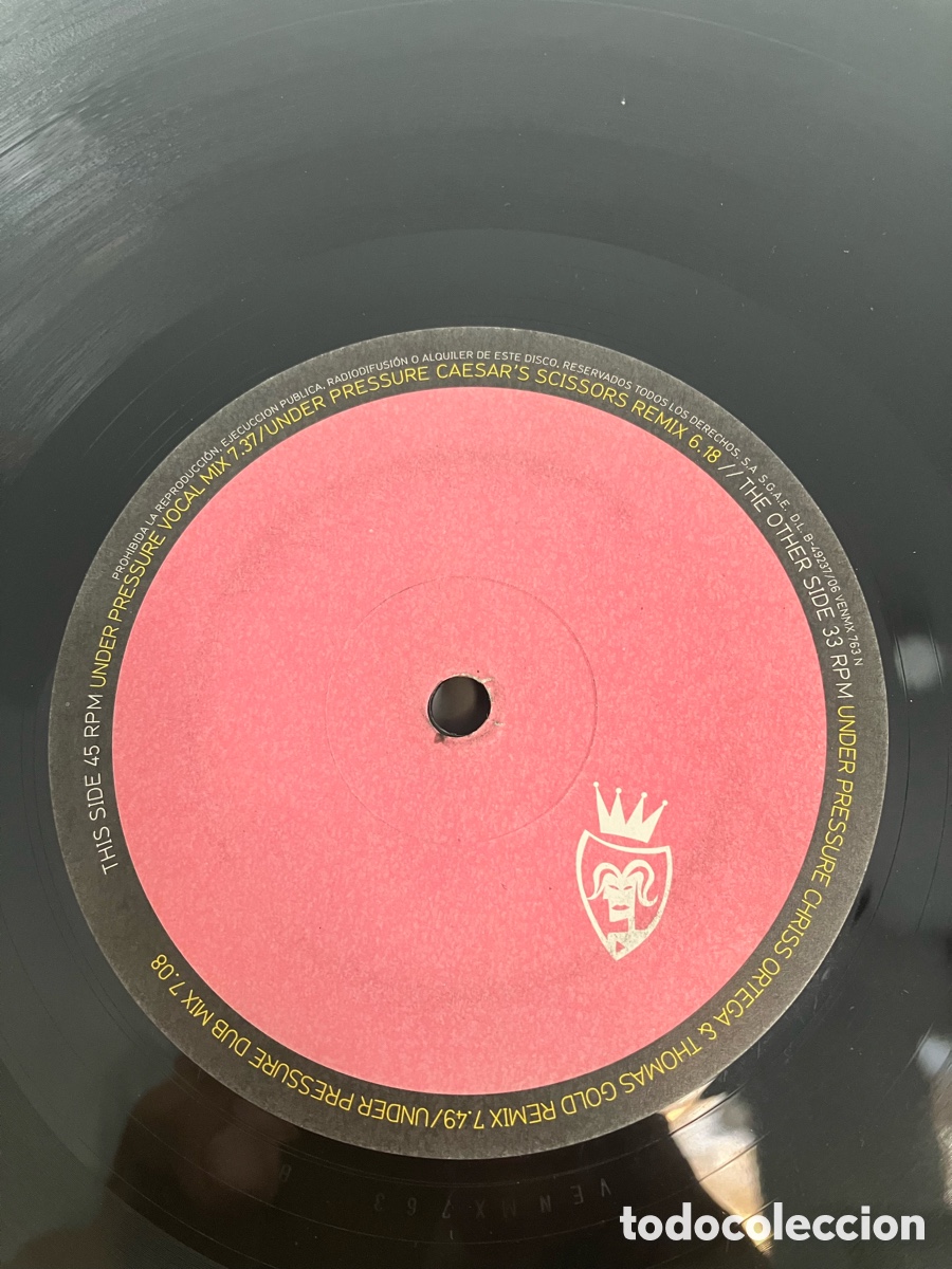 Discos de vinilo: Gabi Newman - Under Pressure - Foto 2