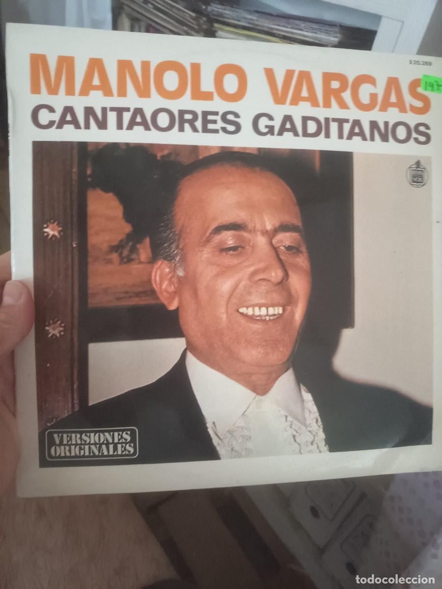 Discos de vinilo: LP MANOLO VARGAS ,CANTAORES GADITANOS