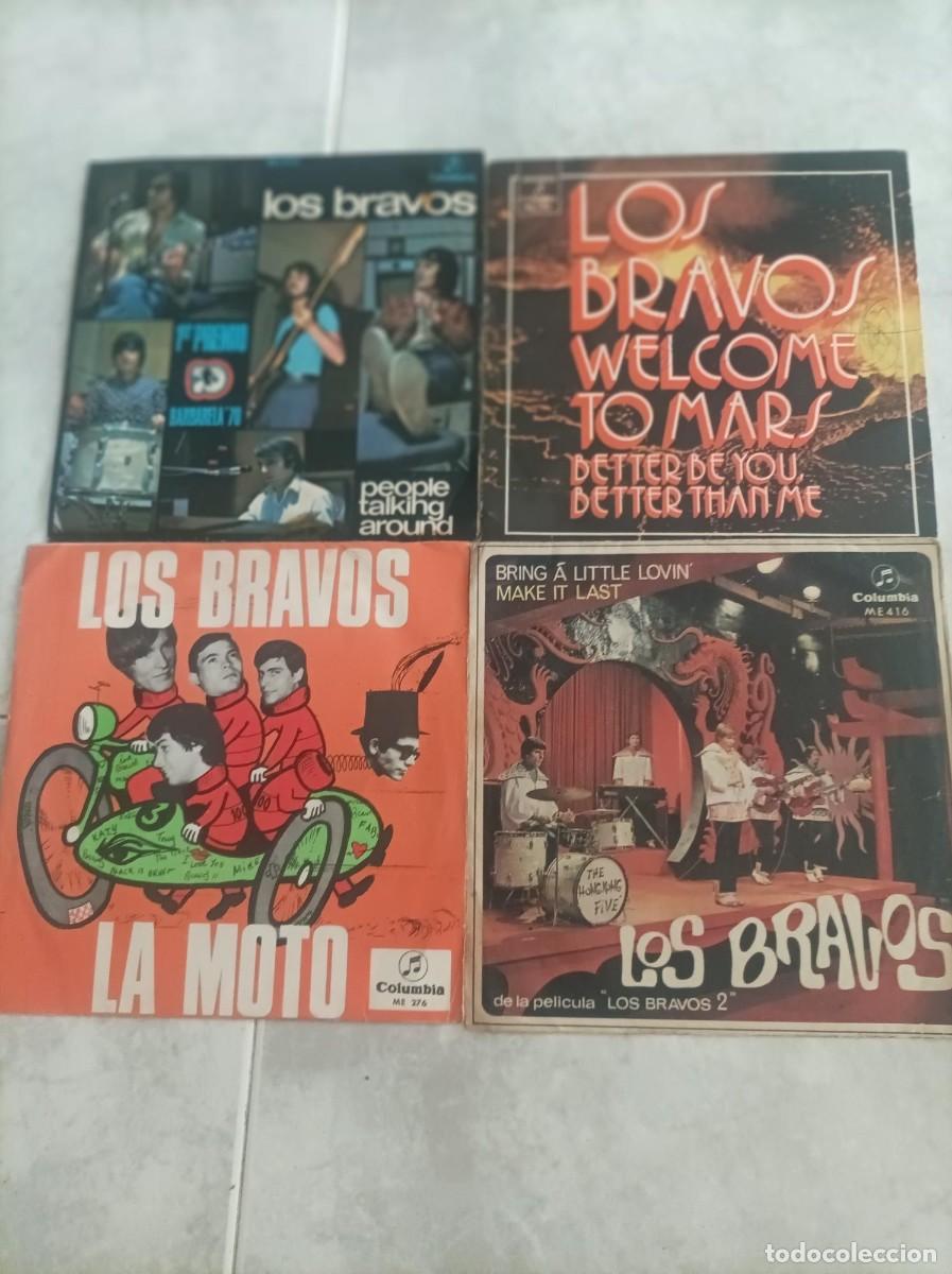 Discos de vinilo: Los Bravos lote singles
