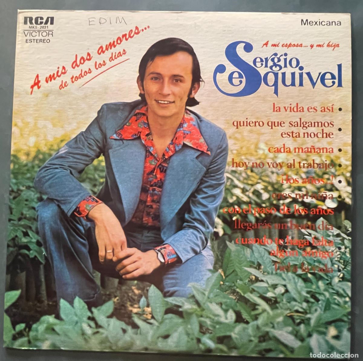 Discos de vinilo: SERGIO ESQUIVEL / A MIS DOS AMORES&hellip; / LP RCA 1975 / MEXICO