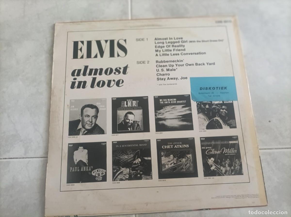 Discos de vinilo: Elvis Presley lp almost in love - Foto 2