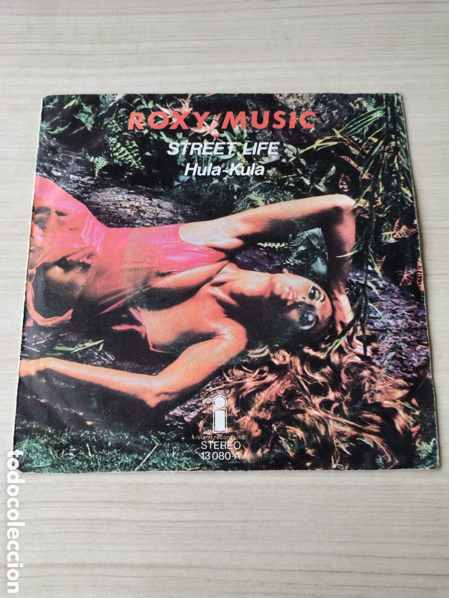 Discos de vinilo: ROXY MUSIC Street Life / Hula-Kula ( 1973 ISLAND ESPA&Ntilde;A )