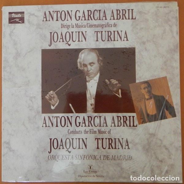 Discos de vinilo: Ant&oacute;n Garc&iacute;a Abril Dirige La M&uacute;sica Cinematogr&aacute;fica De Joaqu&iacute;n Turina- PRECINTADO