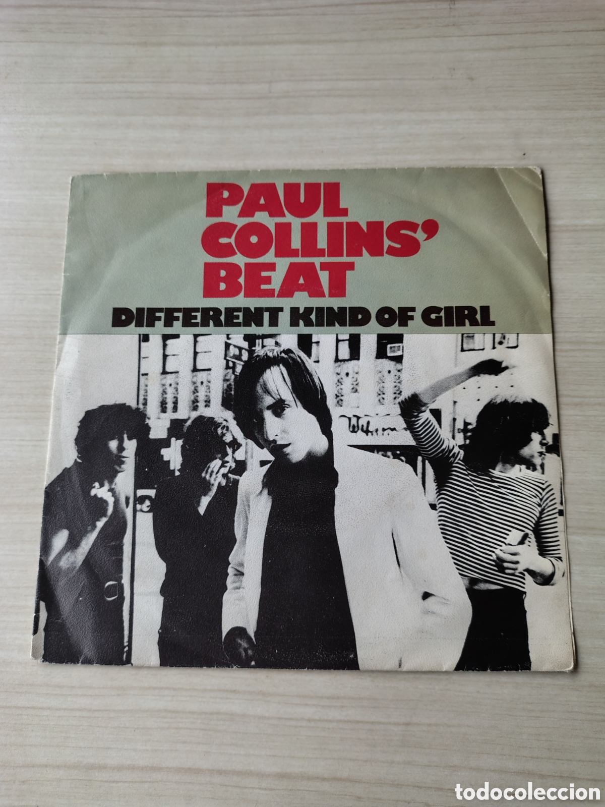 Vinyl records: PAUL COLLINS BEAT Different Kind Of Girl / You and I ( 1979 CBS HOLLAND )