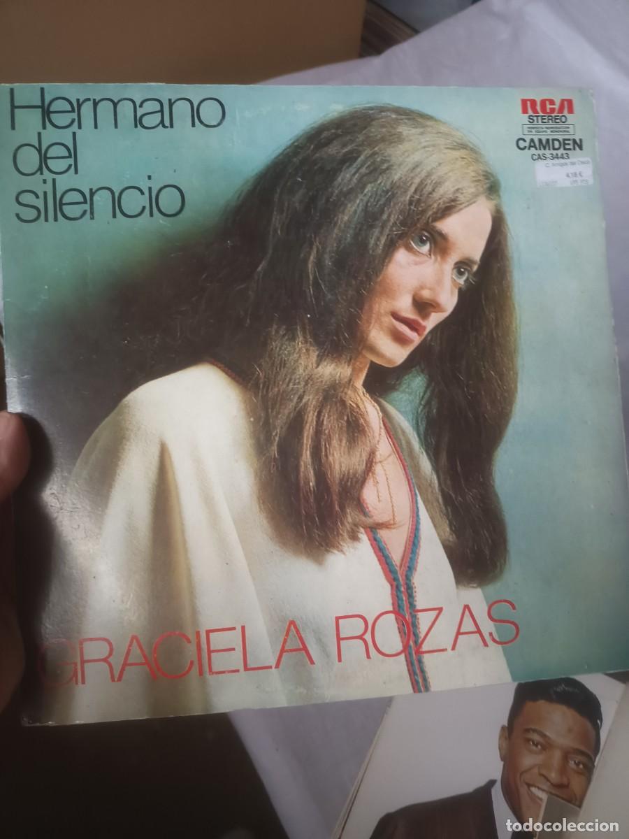 Discos de vinilo: LP ,GRACIELA ROZAS,( HERMANO DEL SILENCIO)
