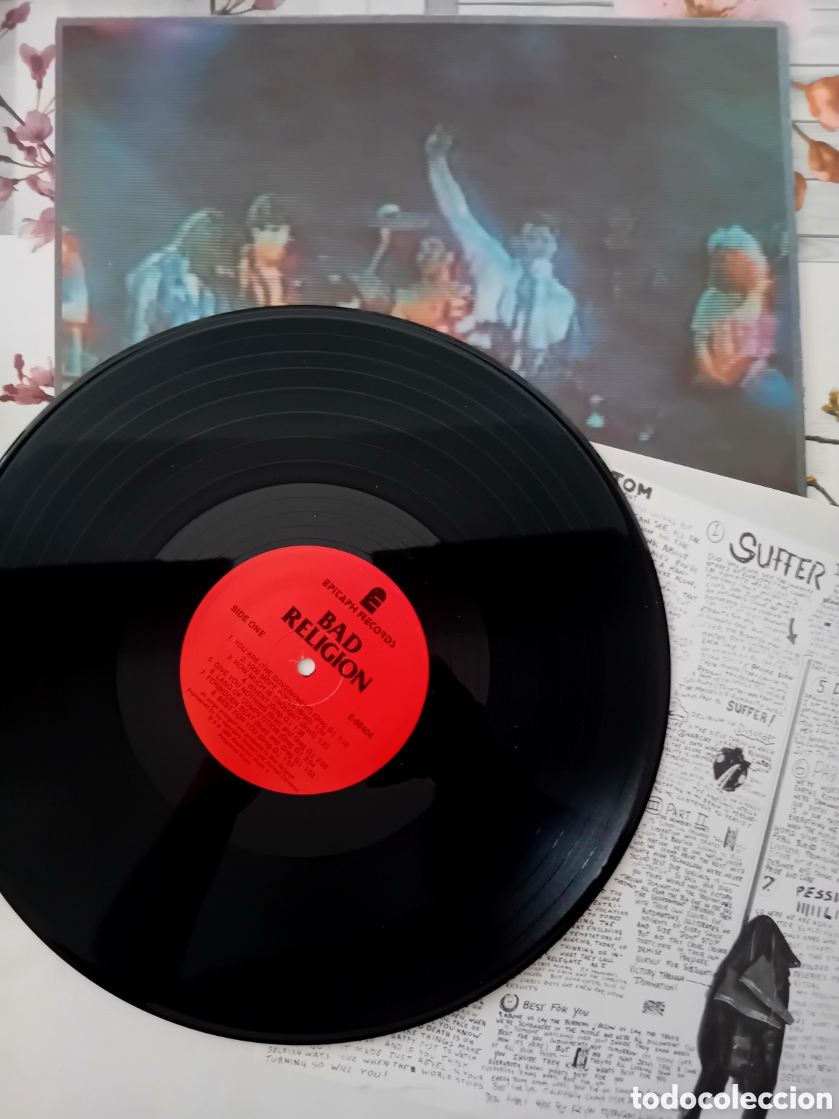 Discos de vinilo: BAD RELIGION. SUFFER. US 1988 - Foto 4