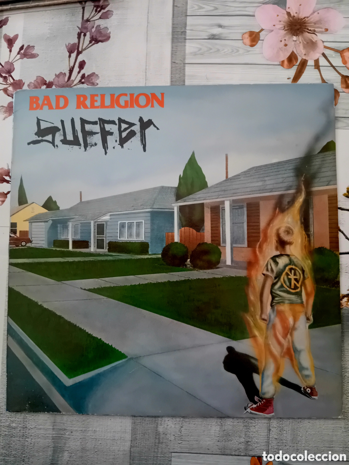 Discos de vinilo: BAD RELIGION. SUFFER. US 1988