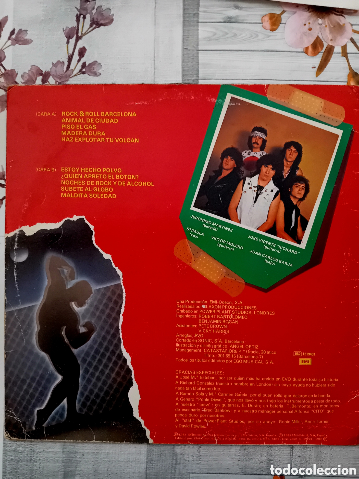 Discos de vinilo: EVO. ANIMAL DE CIUDAD. 1983 - Foto 2