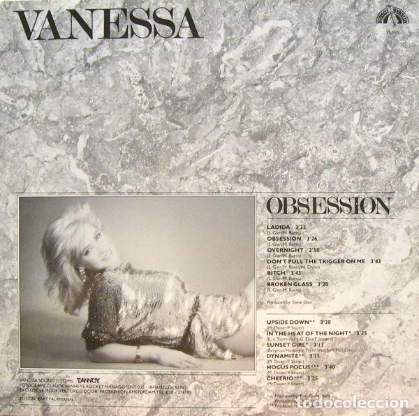 Discos de vinilo: Vanessa, Obsession - LP - Foto 2