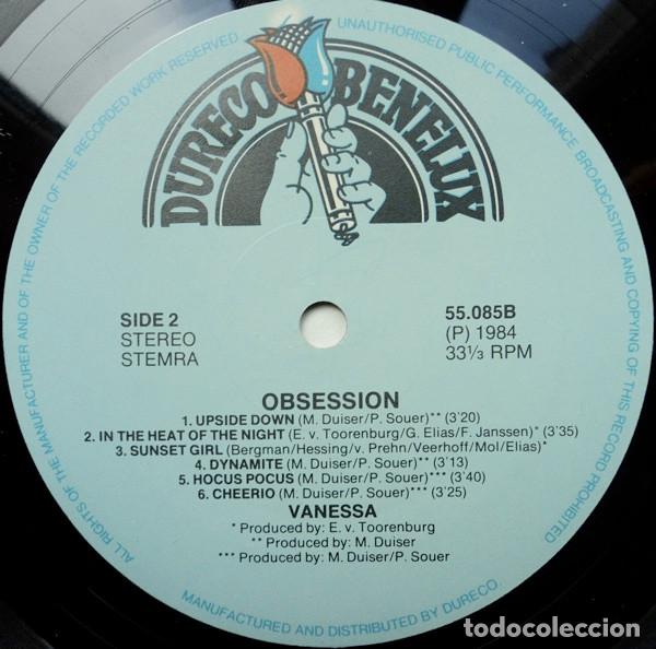 Discos de vinilo: Vanessa, Obsession - LP - Foto 4