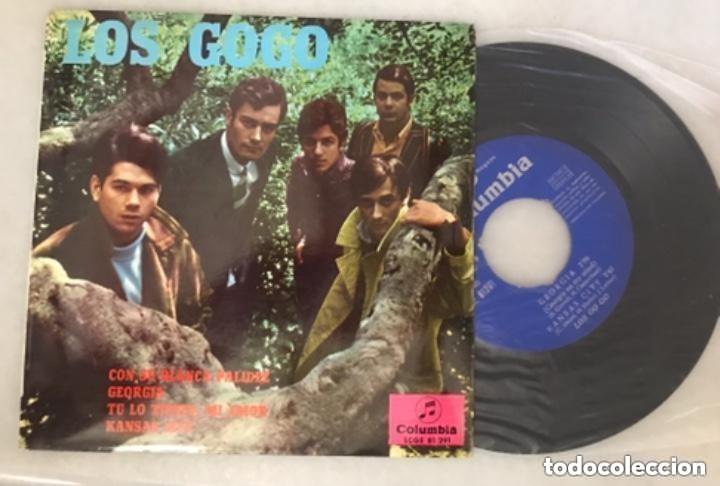 Discos de vinilo: Disco single los Gogo. Con su blanca palidez. Columbia. 1967