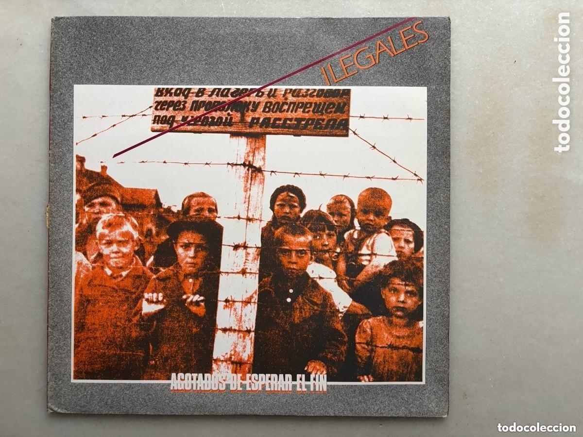 Discos de vinilo: LP Ilegales, agotados de esperar el fin. CBS 1984