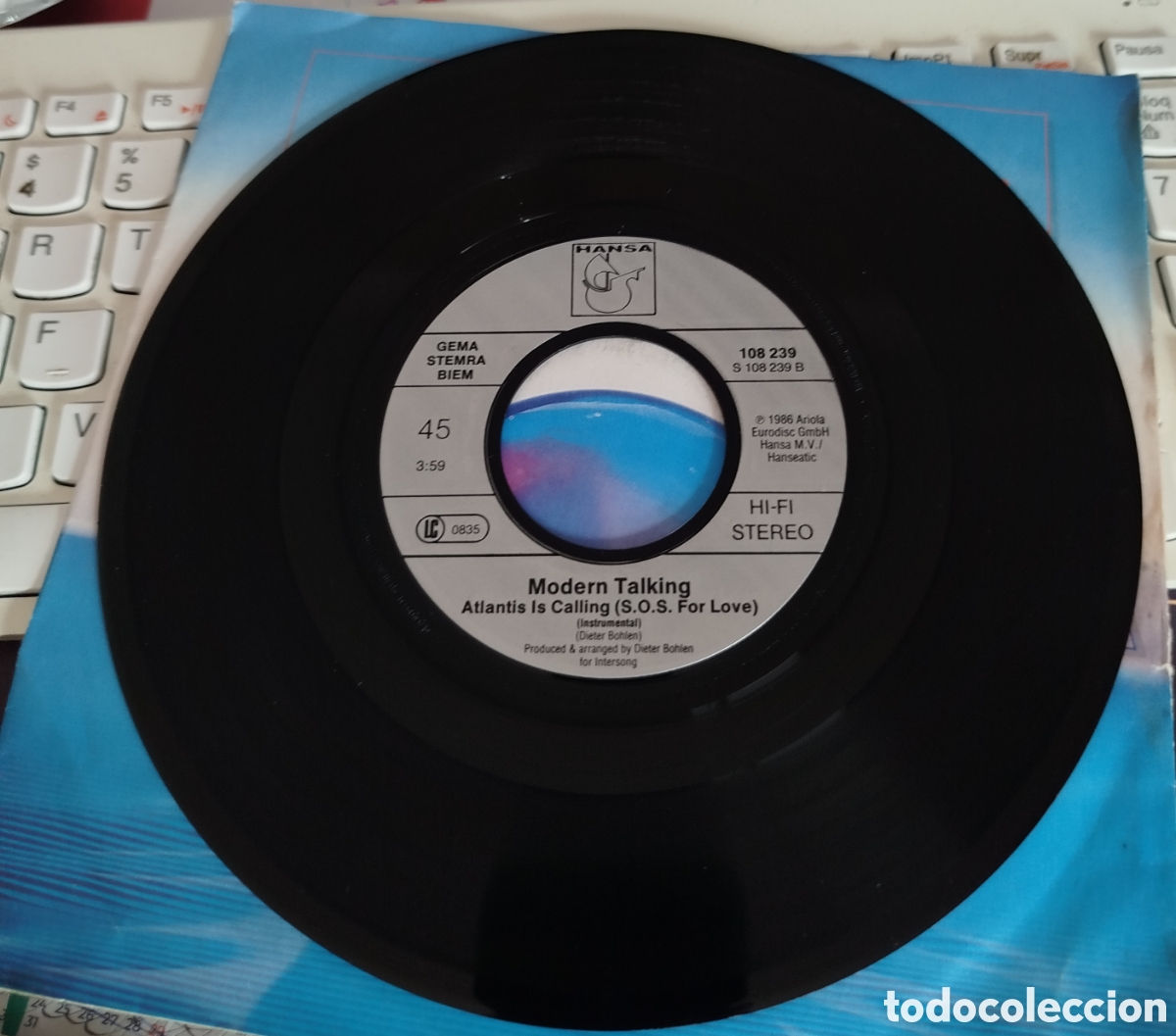 Discos de vinilo: Modern talking - Atlantic is calling - Foto 2