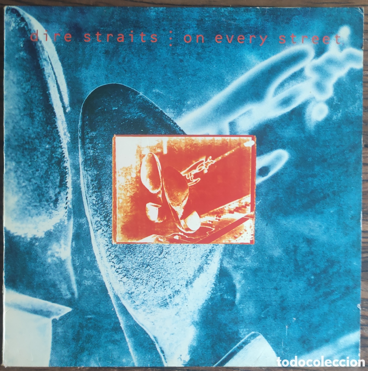 Discos de vinilo: LP Dire Straits &ndash; On Every Street (Edici&oacute;n Original 1991) Vertigo