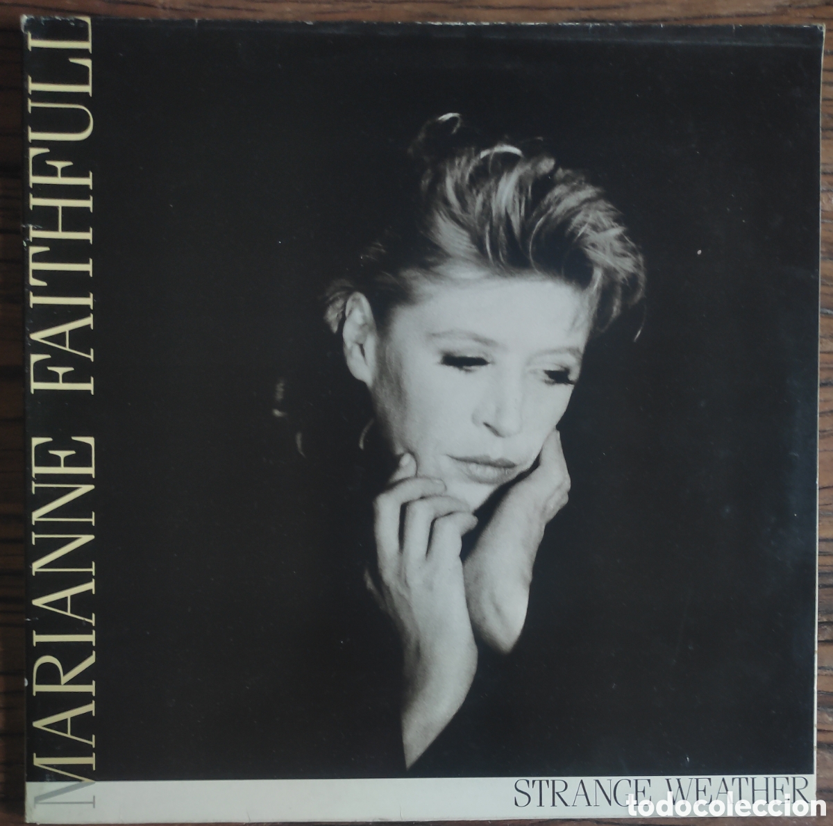 Vinyl-Schallplatten: LP Marianne Faithfull &ndash; Strange Weather (Edici&oacute;n Original Espa&ntilde;a 1987) Island