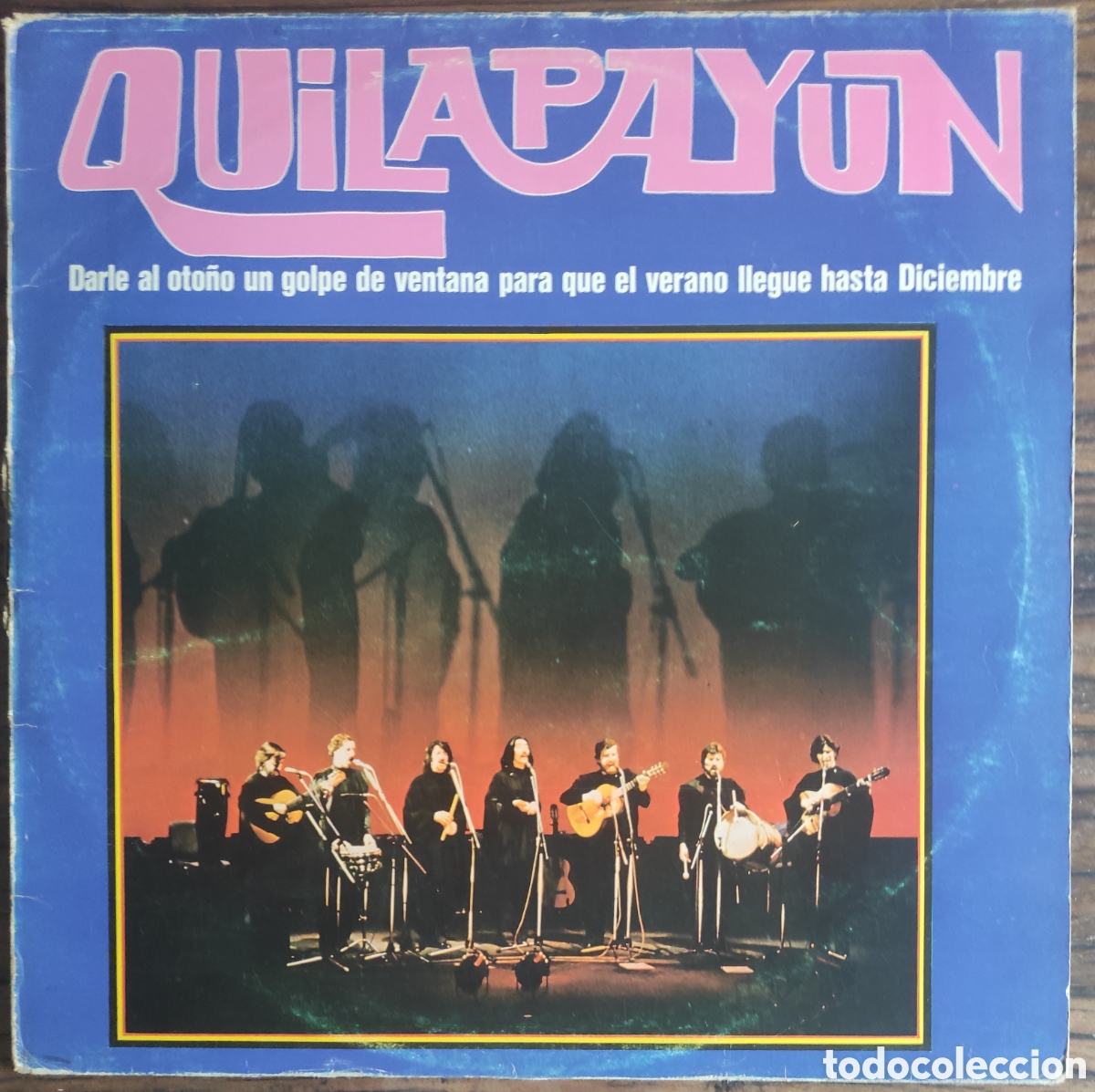 Discos de vinilo: LP Quilapay&uacute;n &ndash; Darle al oto&ntilde;o un golpe de ventana (Edici&oacute;n Espa&ntilde;ola 1980) EMI