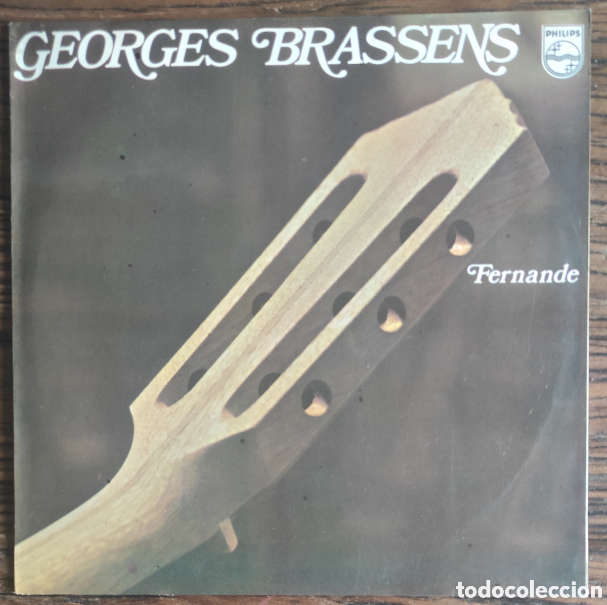 Discos de vinilo: LP Georges Brassens &ndash; Fernande (Edici&oacute;n Original Philips 1972) Chanson