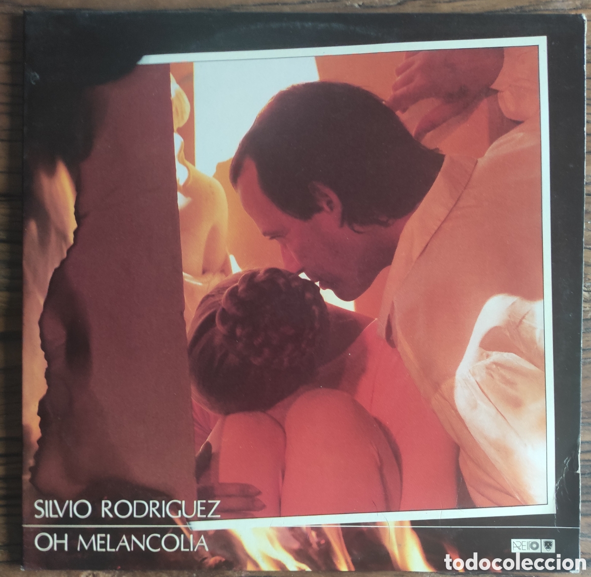 Discos de vinilo: LP Silvio Rodr&iacute;guez &ndash; Oh Melancol&iacute;a (Edici&oacute;n Original Espa&ntilde;a 1988) Fonomusic