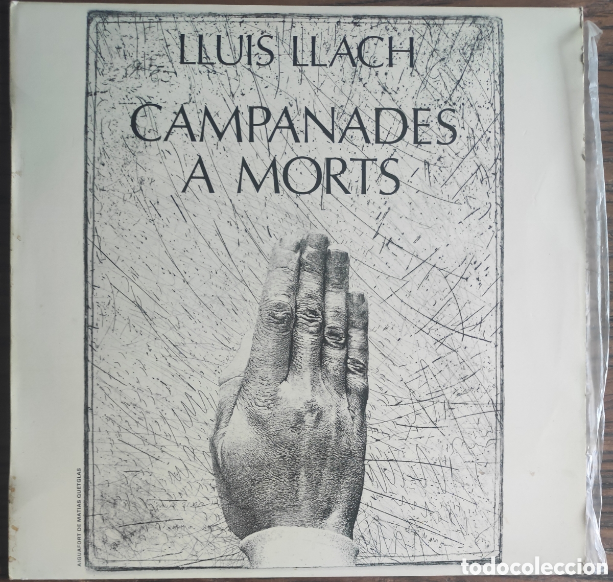 Discos de vinilo: LP Llu&iacute;s Llach &ndash; Campanades a morts (Edici&oacute;n Original Espa&ntilde;a 1977) Movieplay con Letras