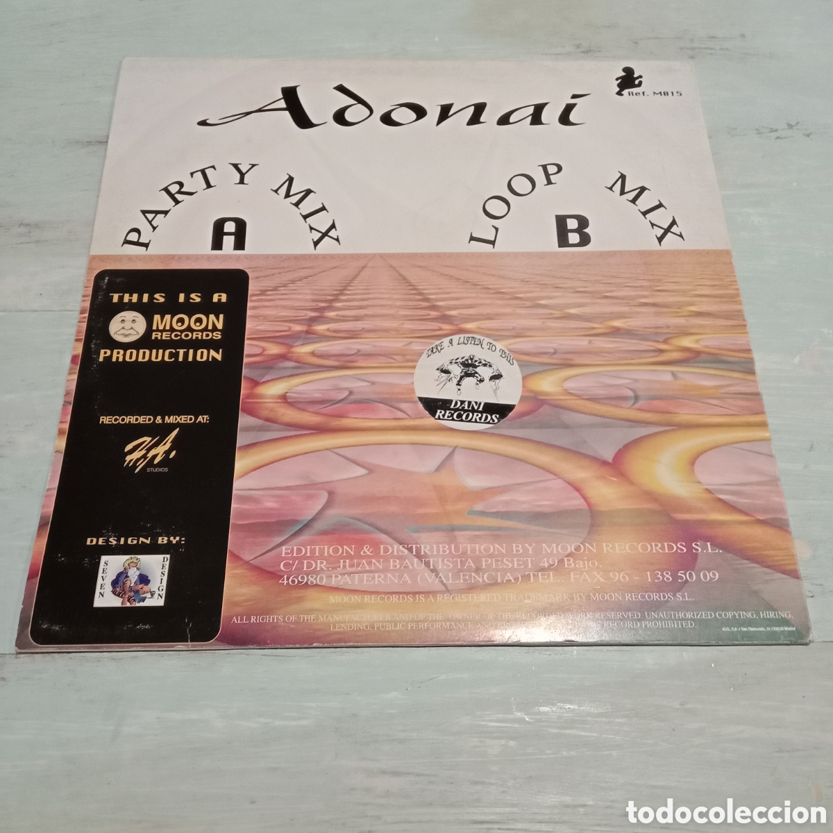 Discos de vinilo: DJ SYLVAN - ADONAI - MAXI-SINGLE 12&rdquo; - Foto 2