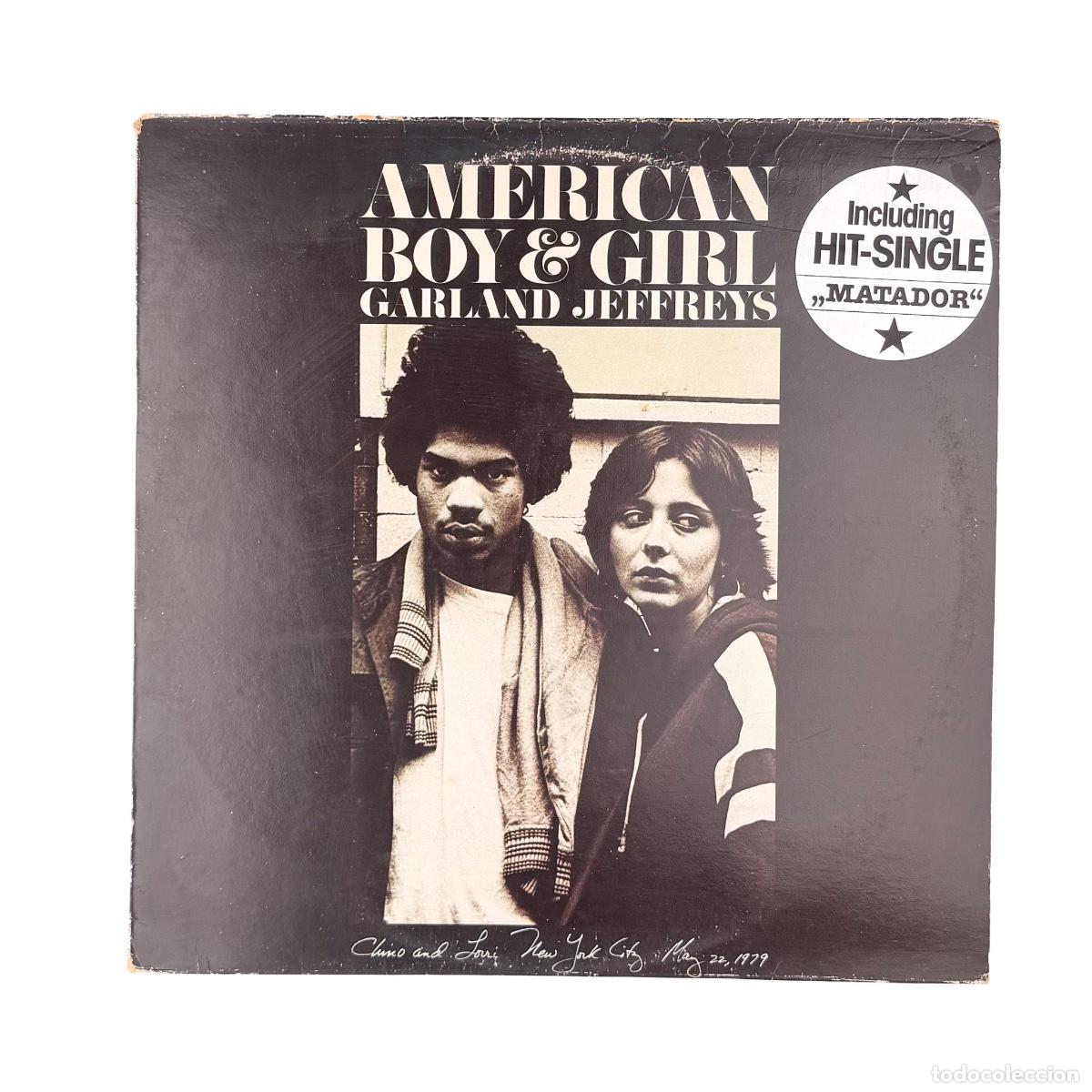 Vinyl records: LP. Garland Jeffreys. American Boy & Girl (VG/VG)