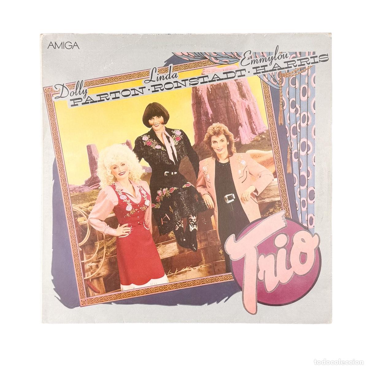 Vinyl records: LP. Dolly Parton &middot; Linda Ronstadt &middot; Emmylou Harris. Trio (VG/VG)