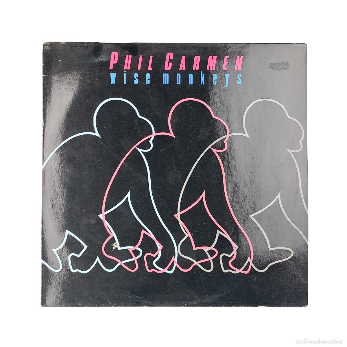Discos de vinilo: LP. Phil Carmen. Wise Monkeys (VG/VG)